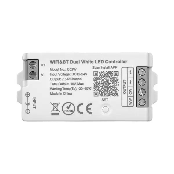 LED Strip Light Wi-Fi-Bluetooth Controller